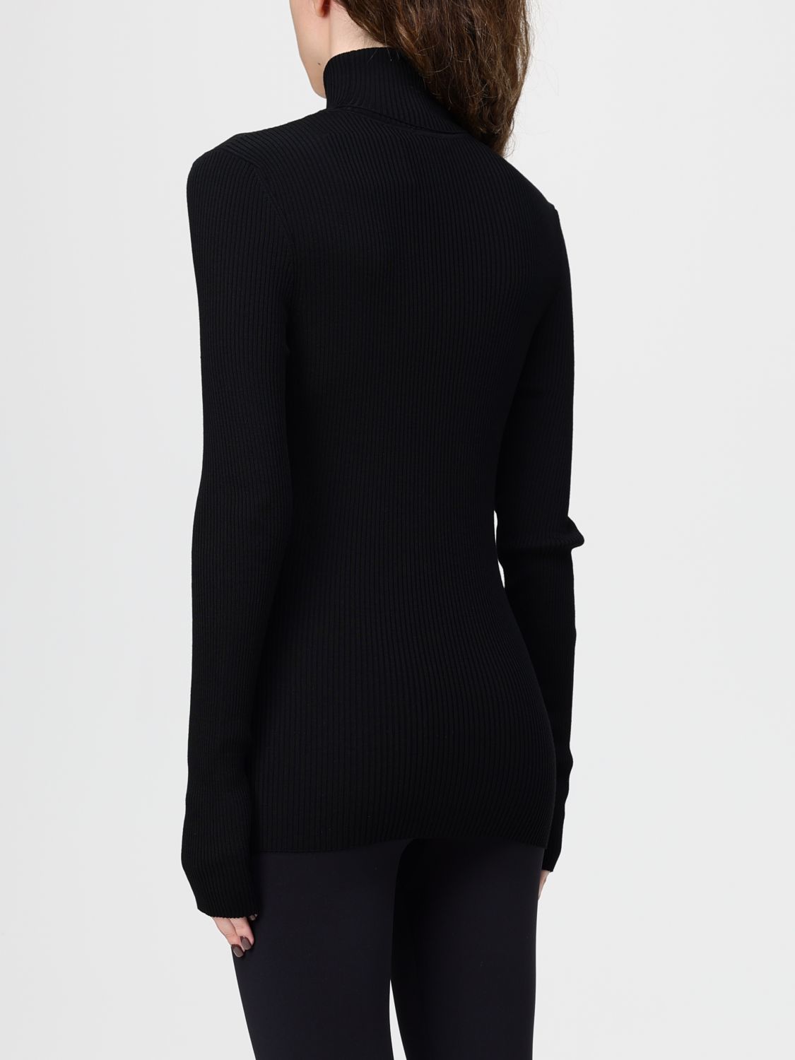 Roll-neck fitted jumper - Neutrals