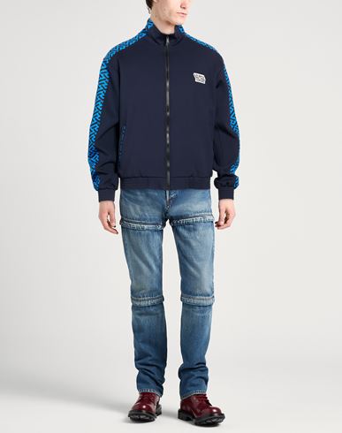 Man Sweatshirt Midnight blue Size 5 Polyamide, Elastane, Polyester