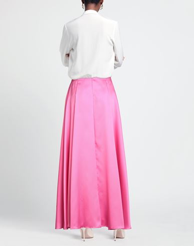 Camilla Milano Woman Maxi skirt Fuchsia Size 14 Polyester
