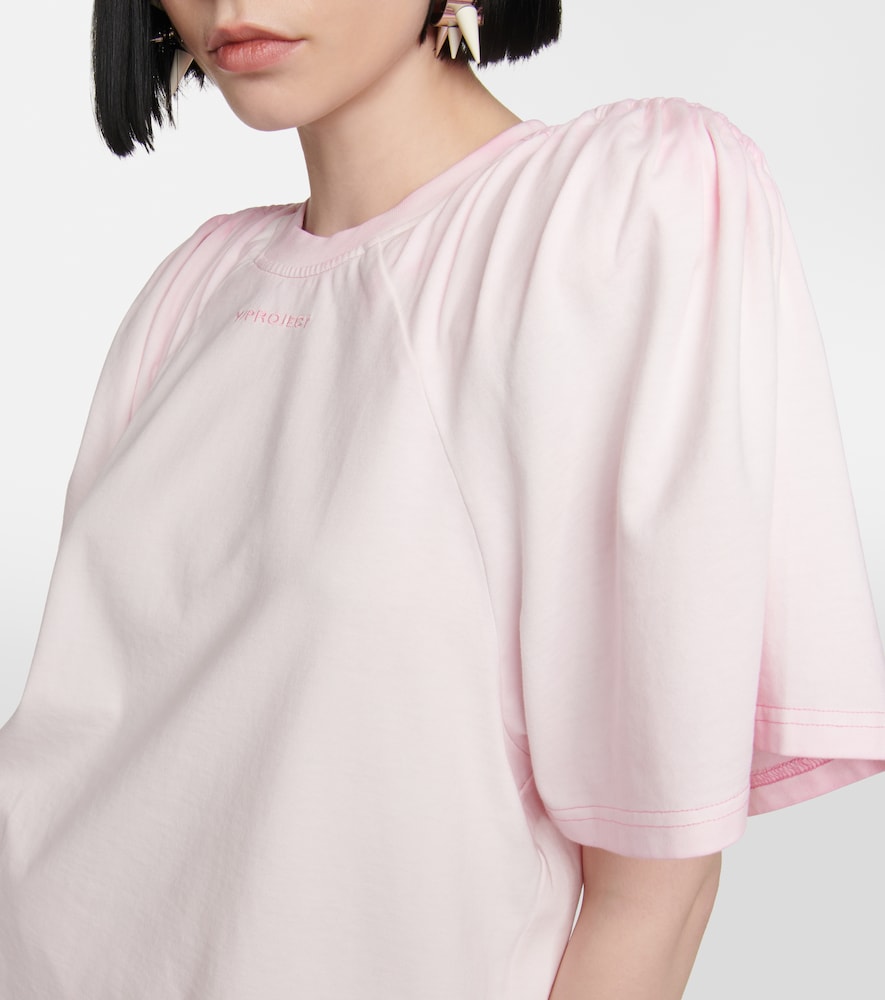 Embroidered cotton top