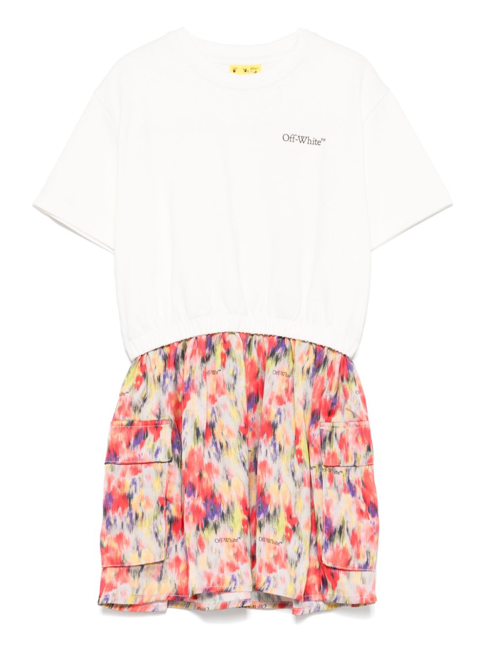Logo-print dress