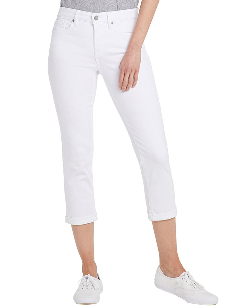 Chloe Optic White Capri Jean