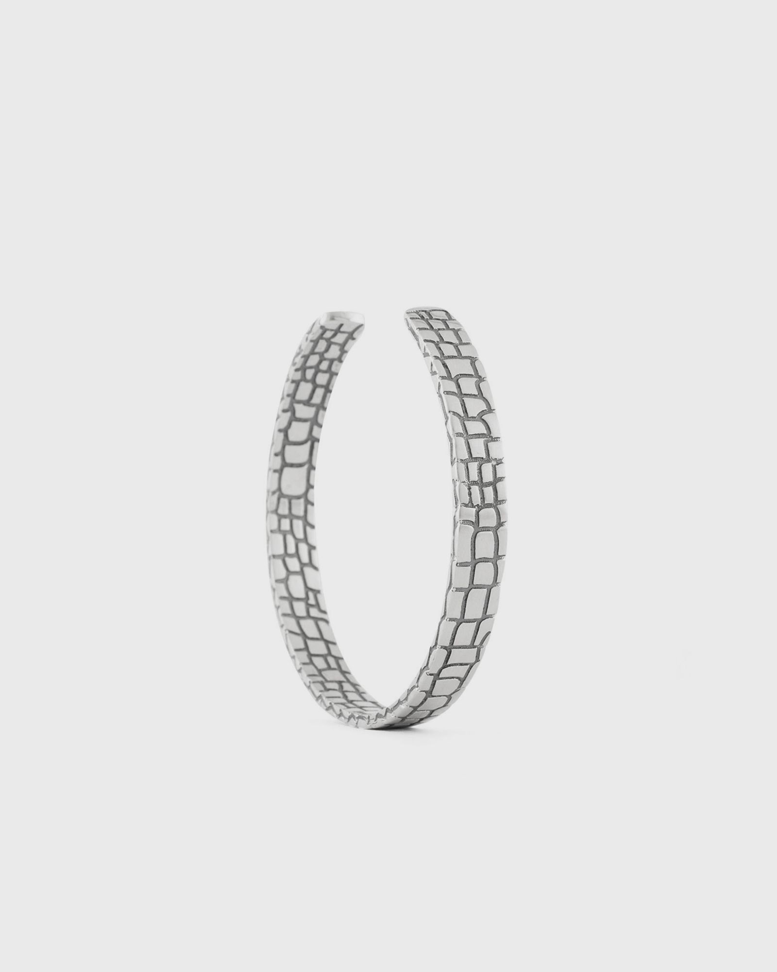 Silver Snake Bangle silver male Jewellery now available at BSTN