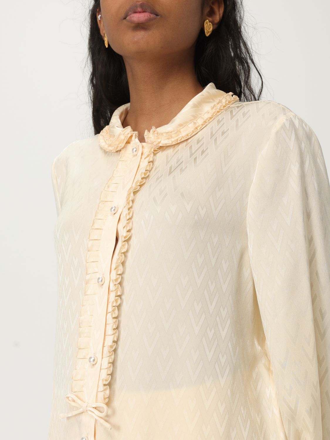 Shirt VALENTINO Woman color Beige
