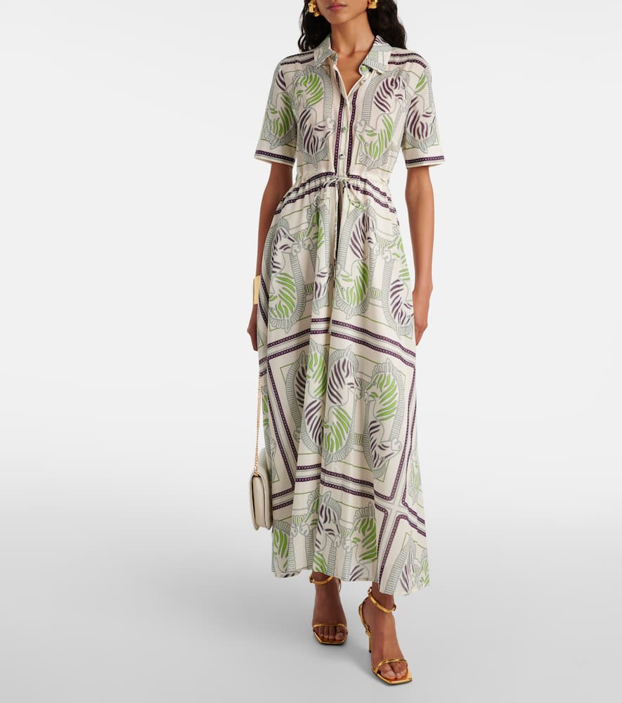 Tory Burch Printed cotton shirt dress