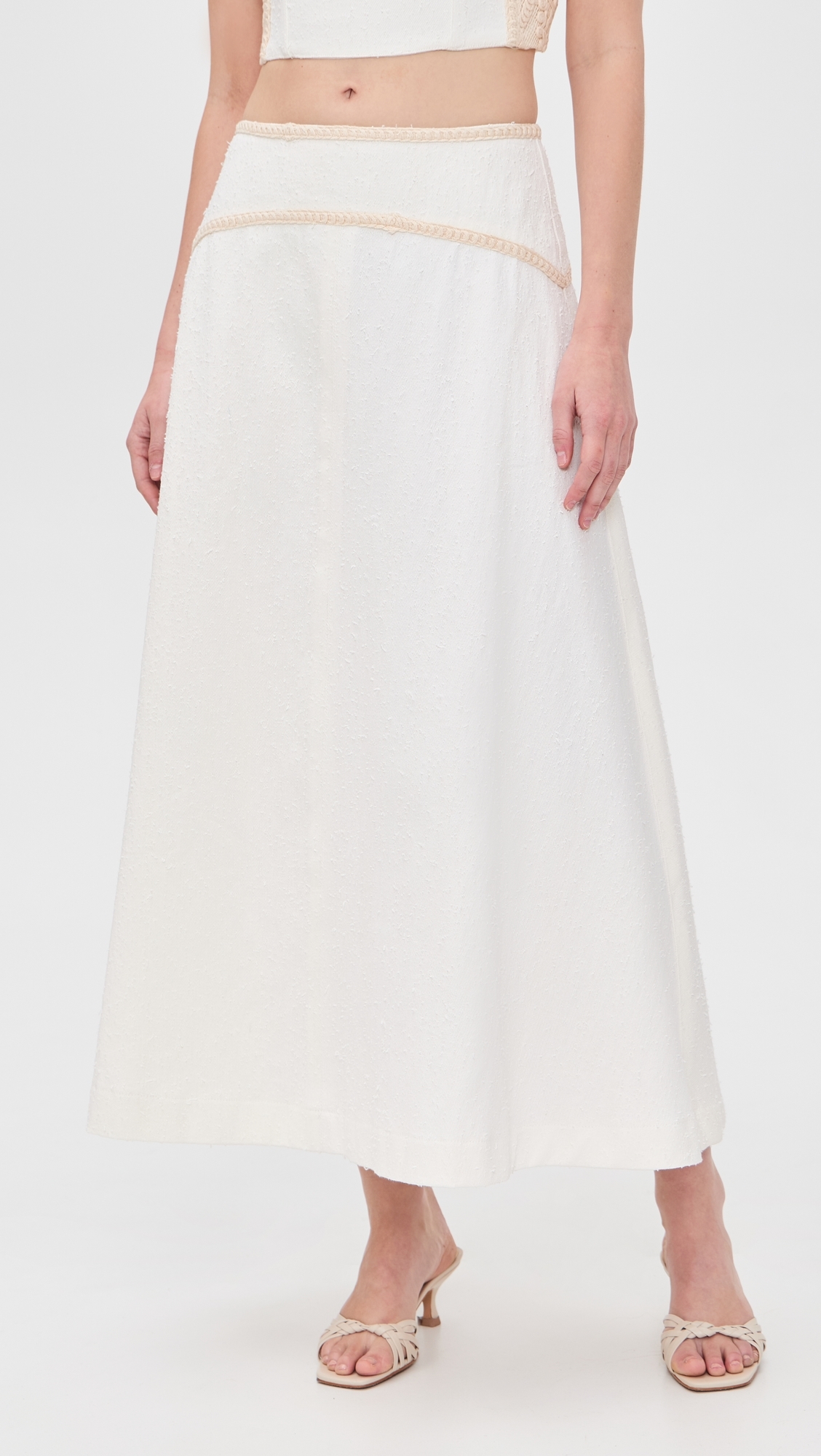 Lanni Skirt White