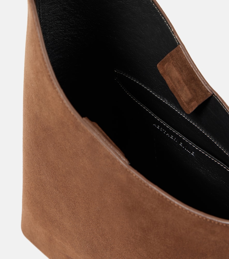 Demi Lune suede tote bag