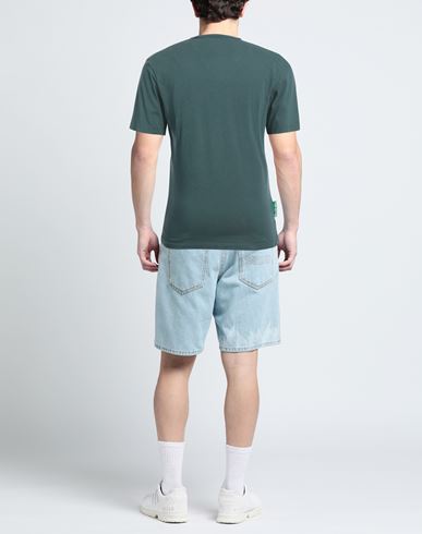 Man T-shirt Deep jade