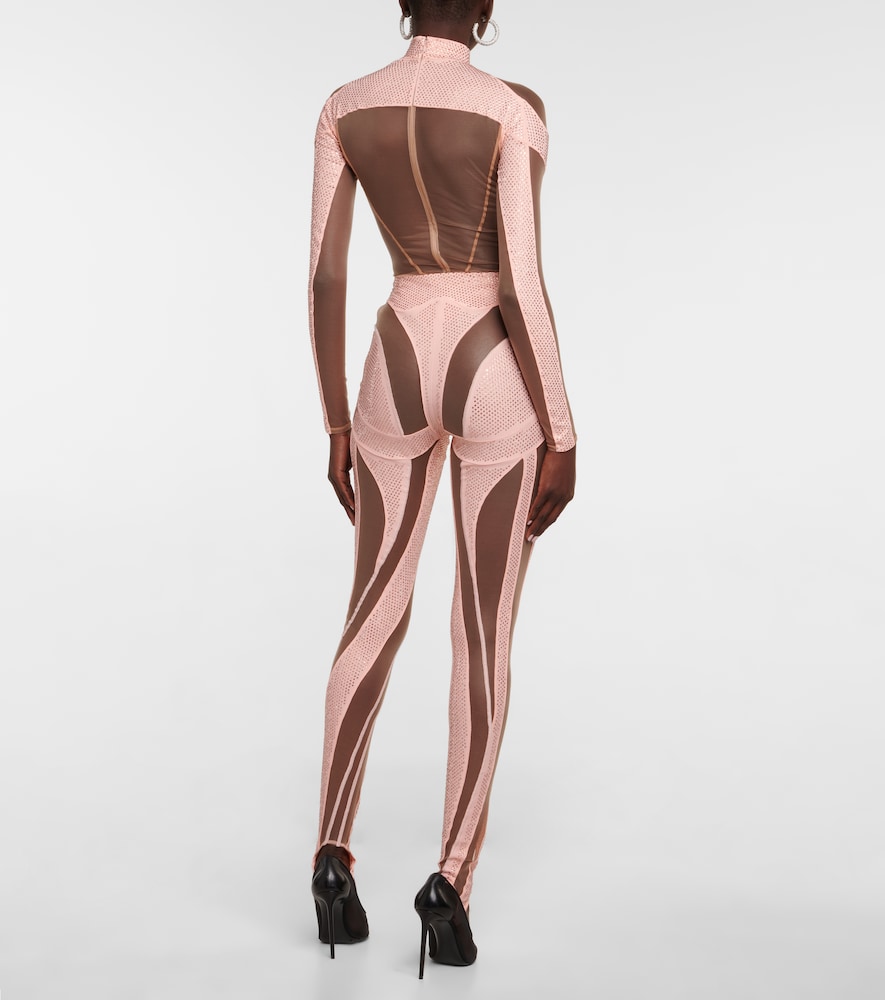 Exclusive to Mytheresa - Paneled stirrup leggings