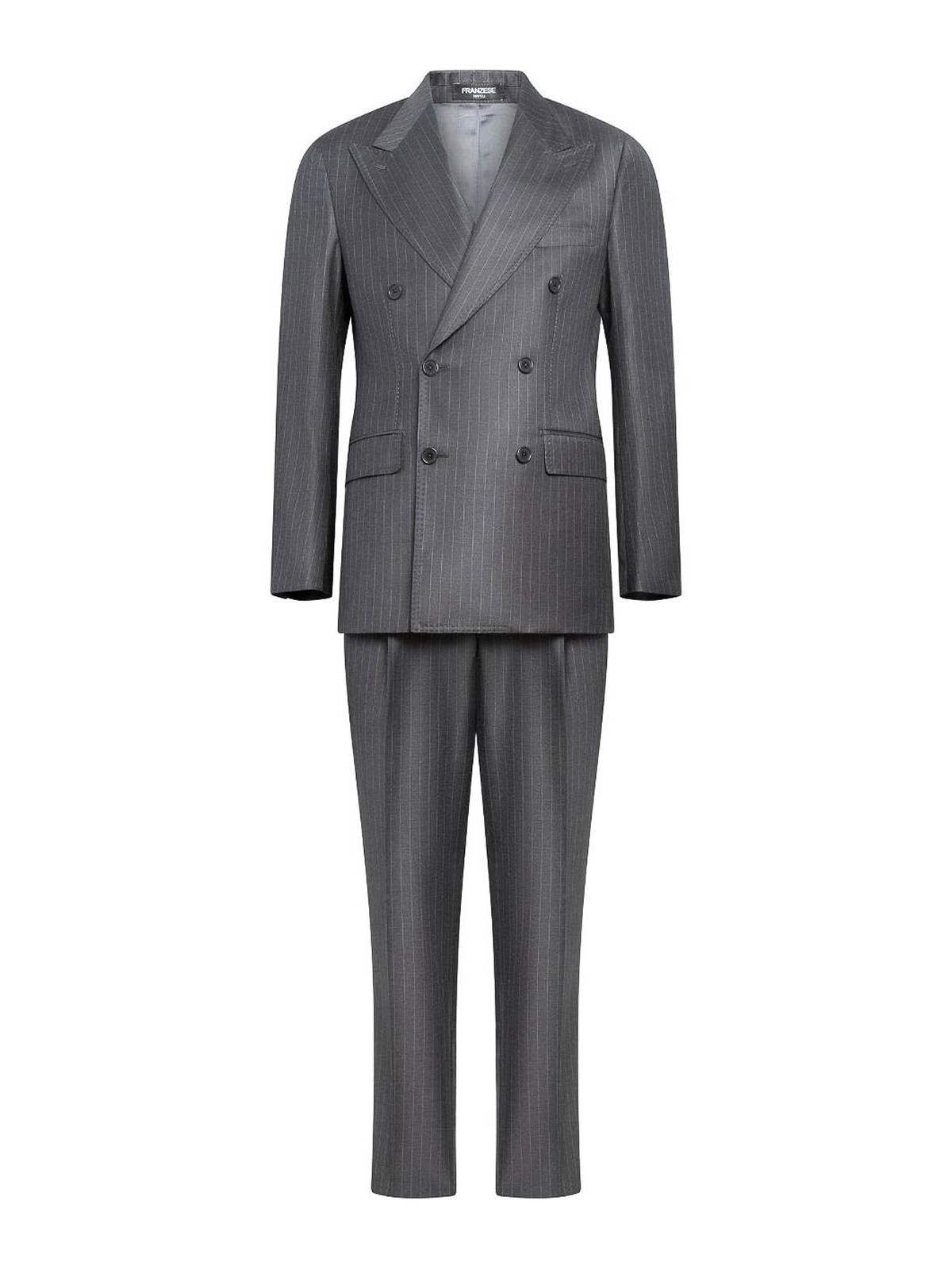 Dark Grey Pinstriped Ing Loro Australis Suit