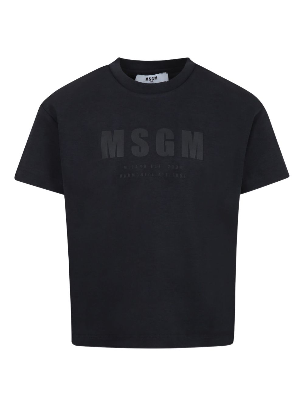 Logo-print cotton t-shirt - Black