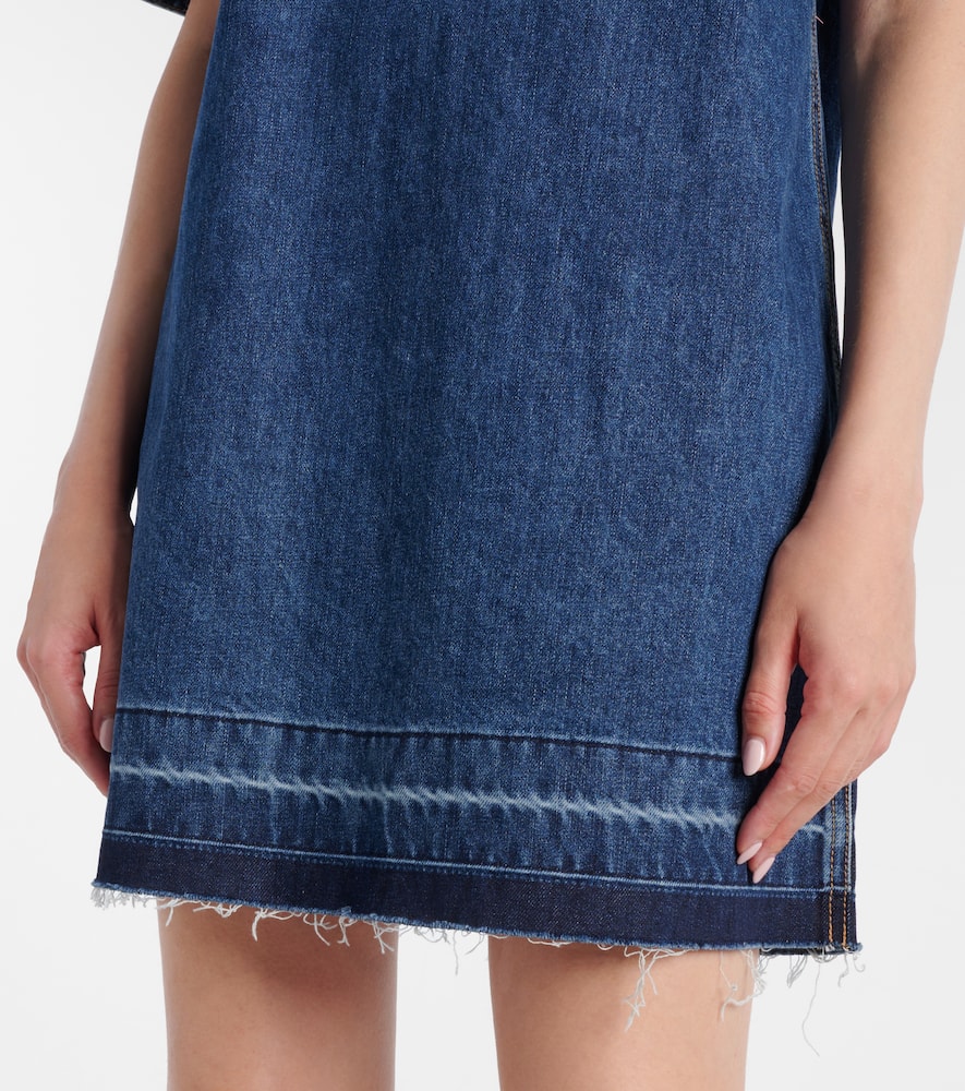 Denim shirt dress