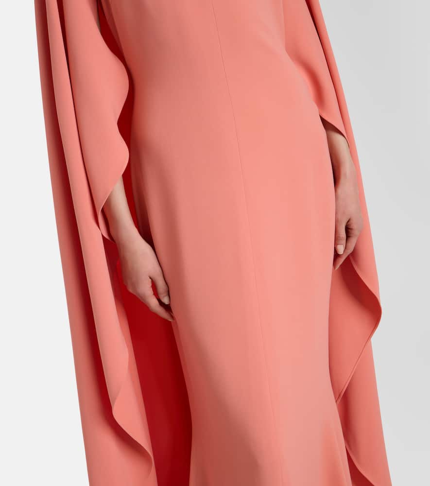 Caped gown