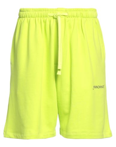 Man Shorts & Bermuda Shorts Acid green