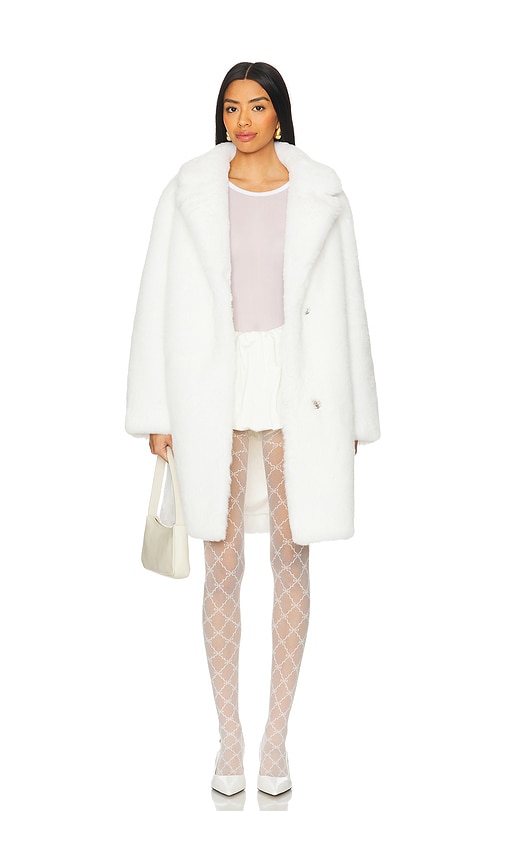 MORE TO COME MANTEAU ELAINE en White.  M. Also en