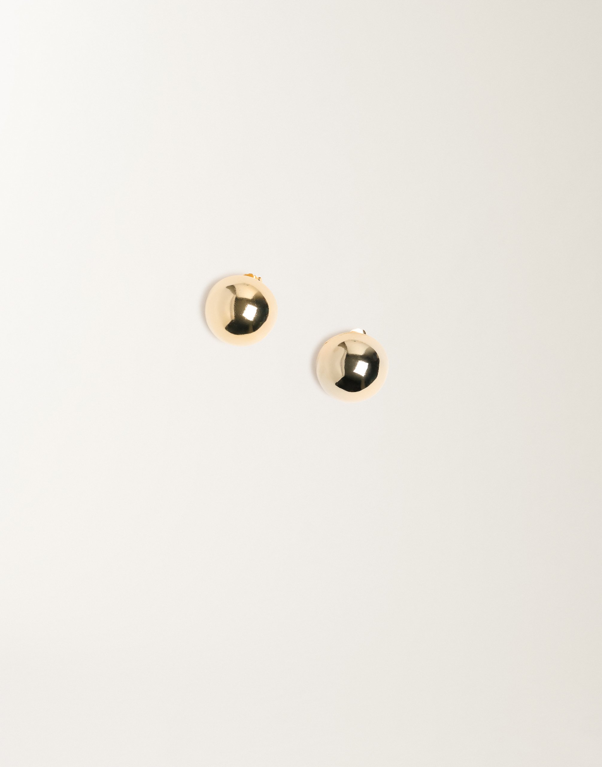 Gold-plated earrings