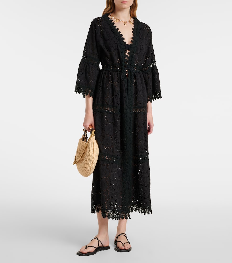 Robbie cotton lace kaftan