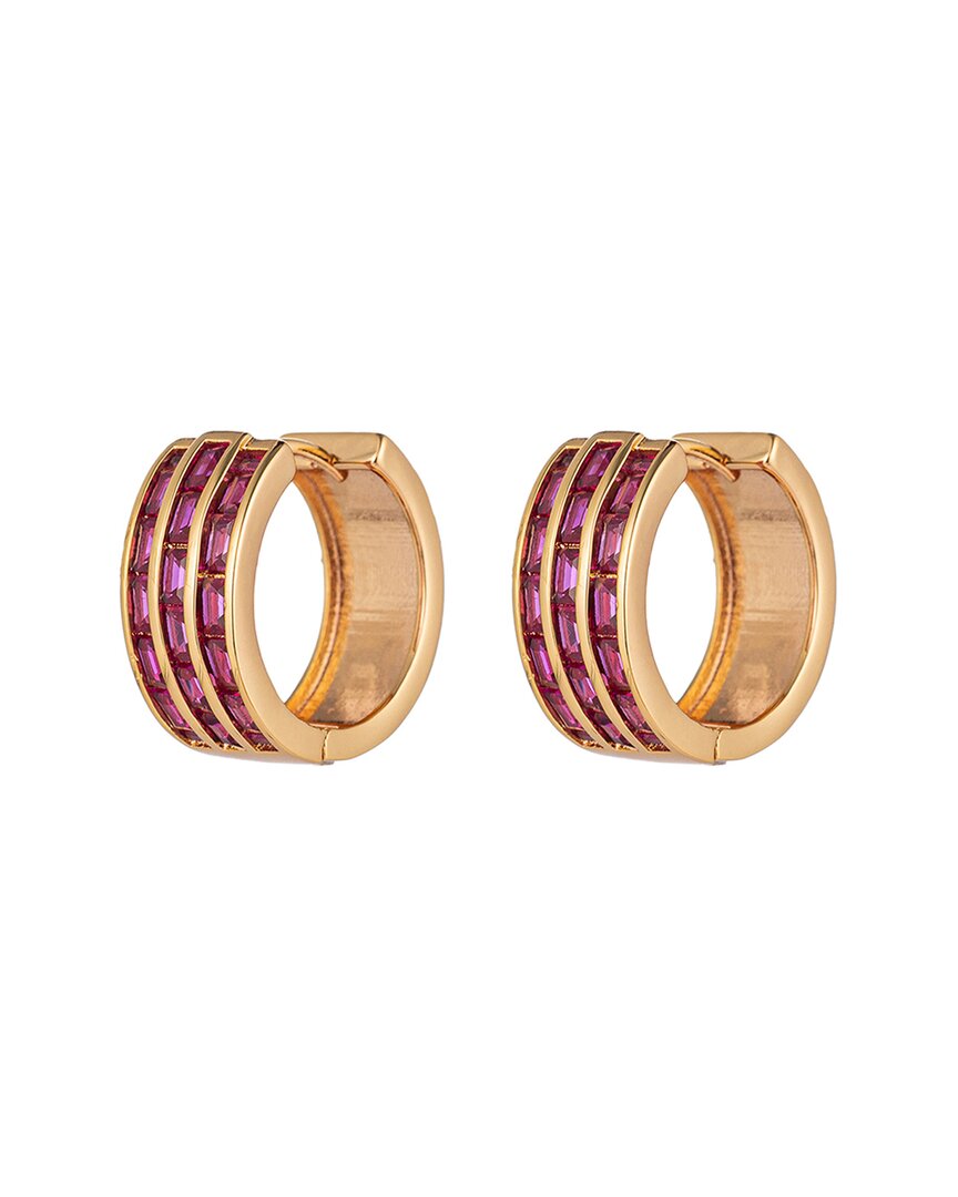 CZ Hoop Earring