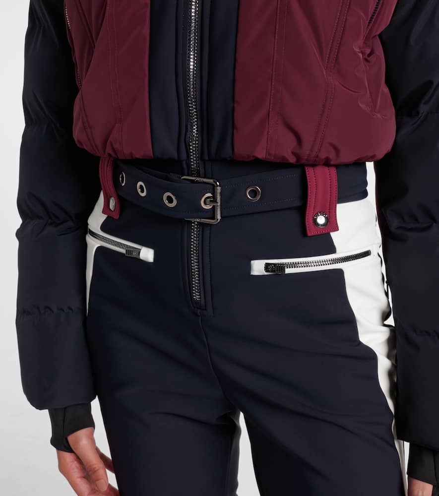 Karei faux fur-trimmed ski suit
