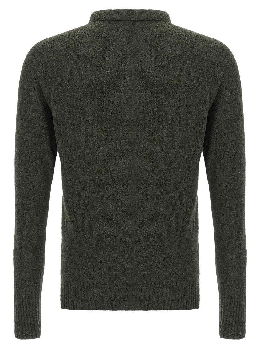 Bouclé Cotton Shirt Polo