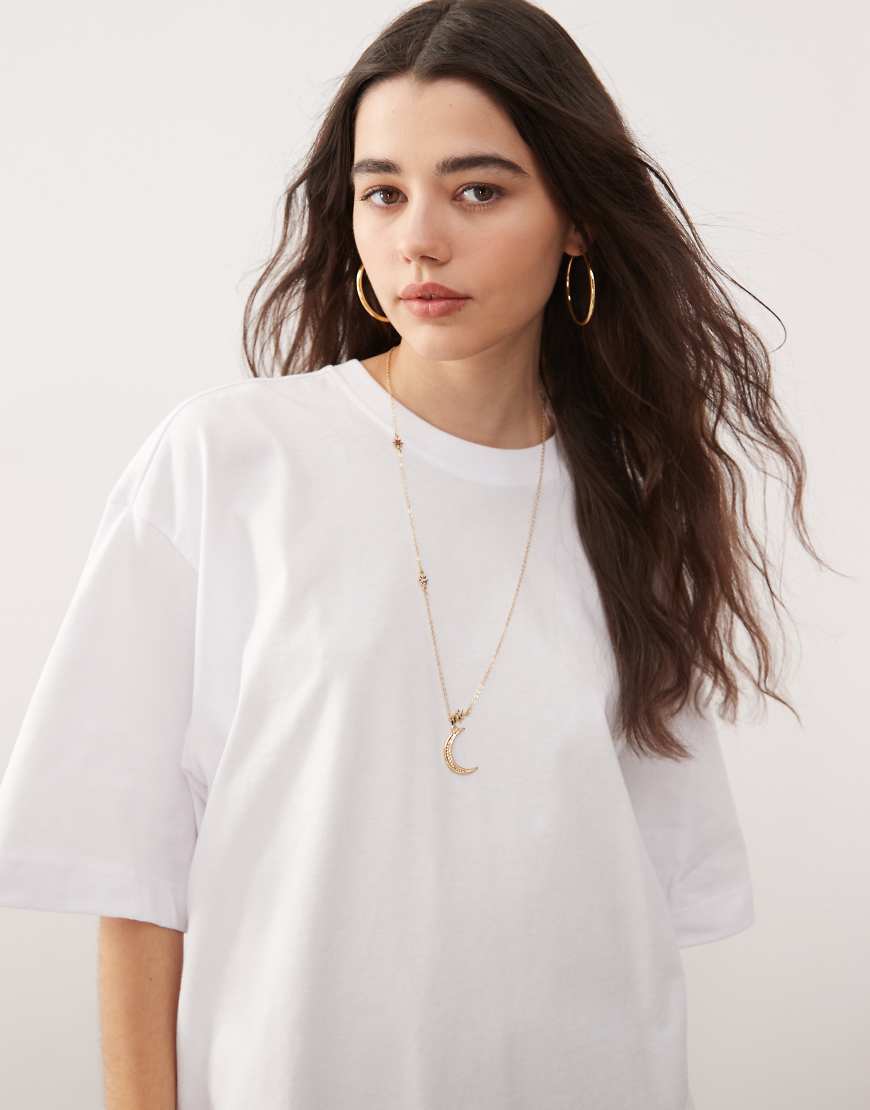 Weekday Oversized T-shirt in White