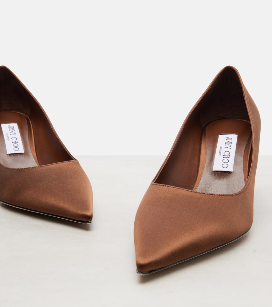 Love 65 satin pumps