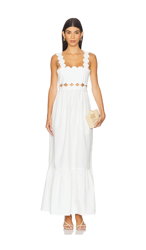 BEACH RIOT Campbell Dress in White. - L also in