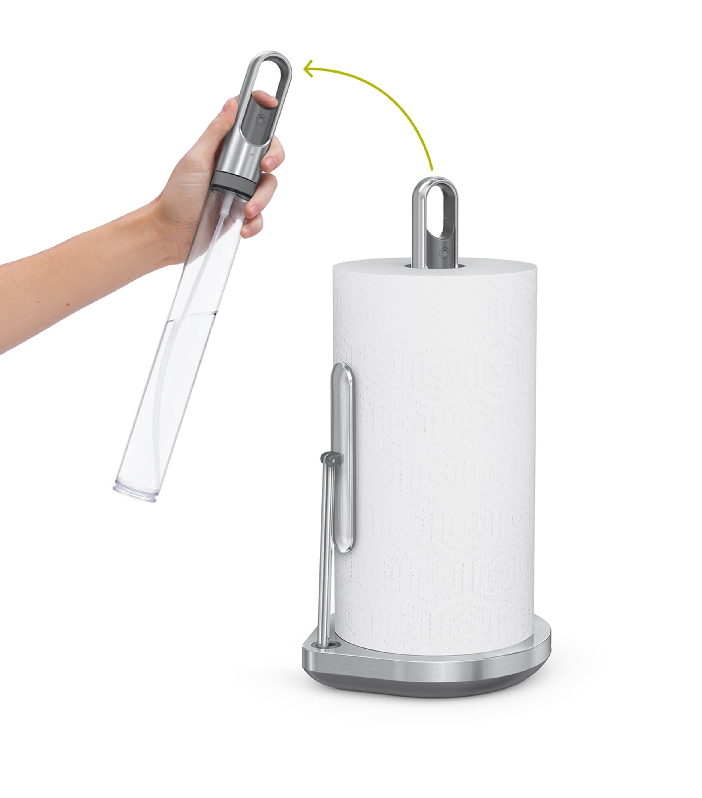 Paper Towel Holder and Spray Pump