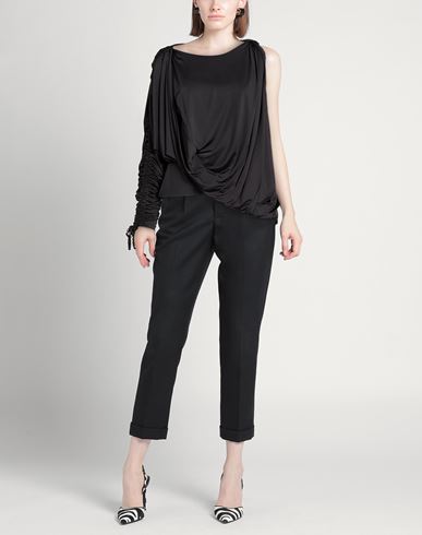Woman Top Black Size 4 Polyamide, Elastane