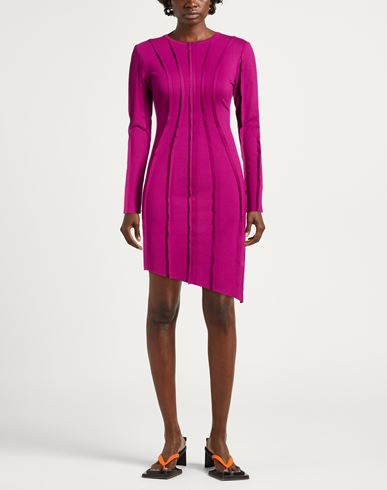 Woman Mini dress Mauve Size 2 Viscose, Polyamide, Elastane
