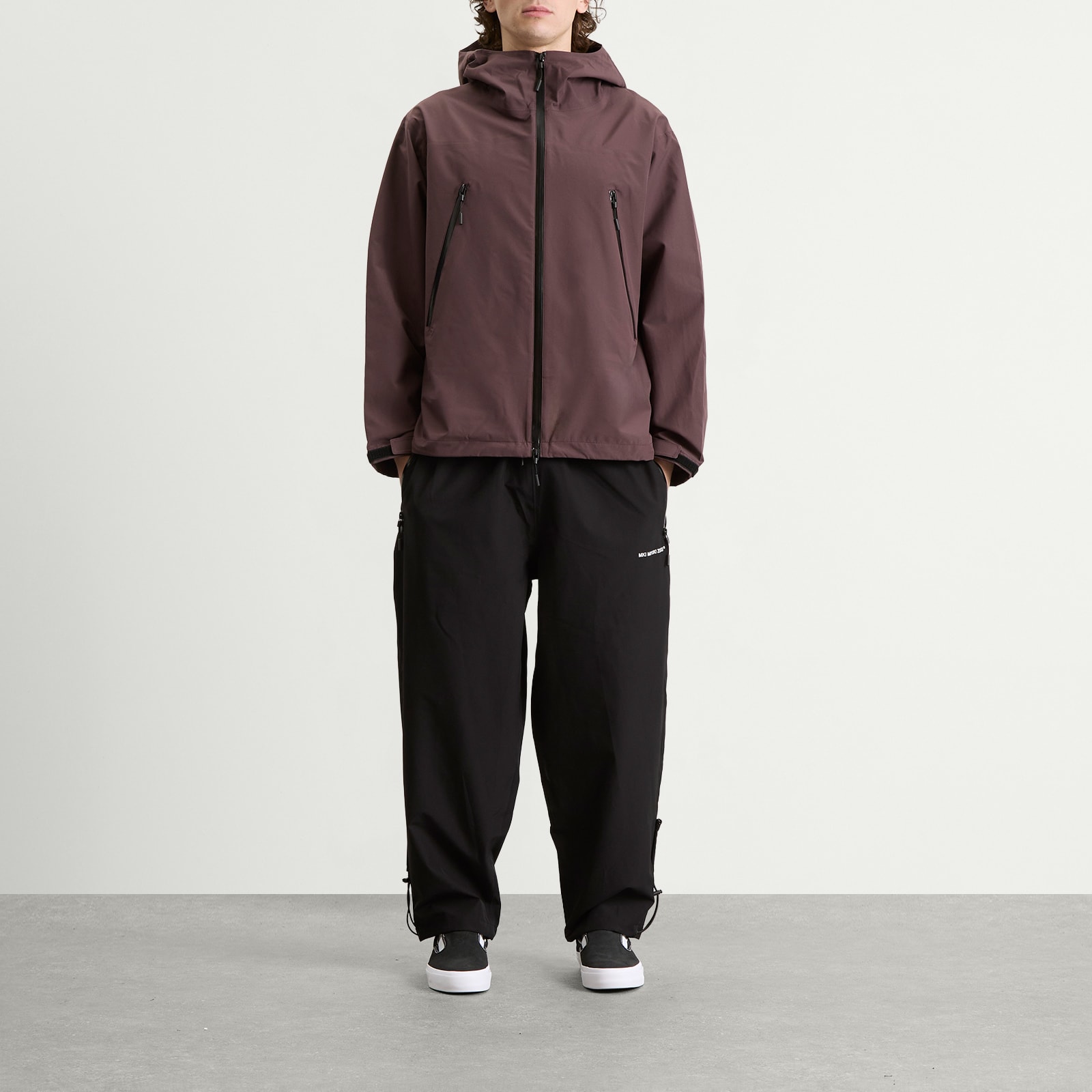 Men's V3 Shell Hooded Jacket Raisin