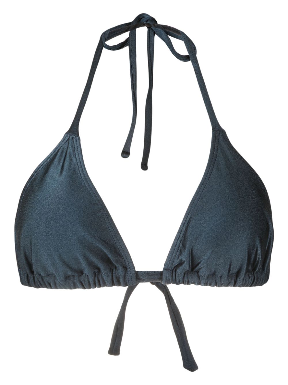 Iasmin triangle-cup bikini top - Blue