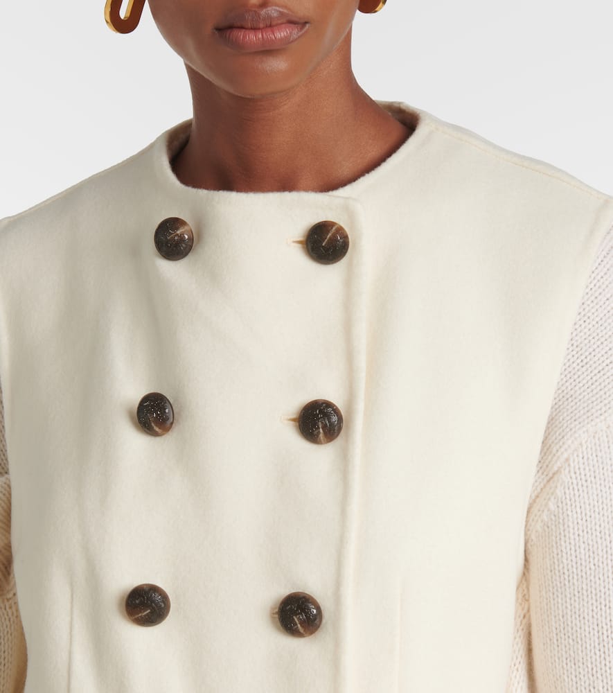 Hoxton wool-blend vest