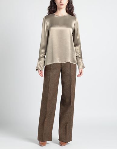 Alpha Studio Woman Top Bronze Size 6 Viscose