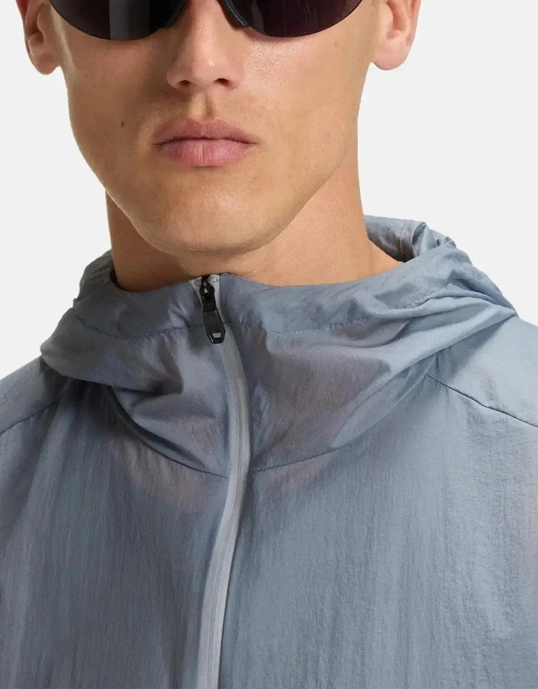 Men's BOSS MENS AIRYNIX LIGHTWEIGHT WATER REPELLENT JACKET GREY - : 40/Regular