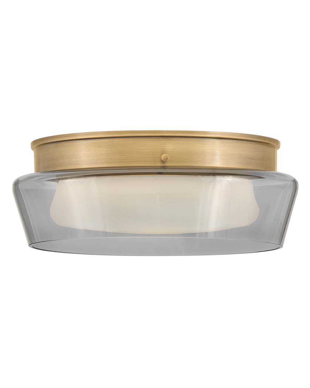 Heritage Brass LED Flush Mount from the Demi Collection