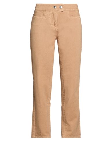 Woman Pants Camel Size 27 Cotton