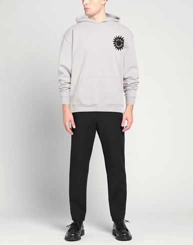 Man Sweatshirt Light grey Size M Cotton
