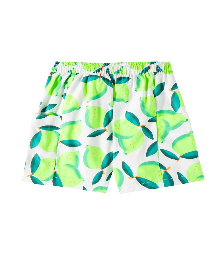 Fábula Printed cotton shorts