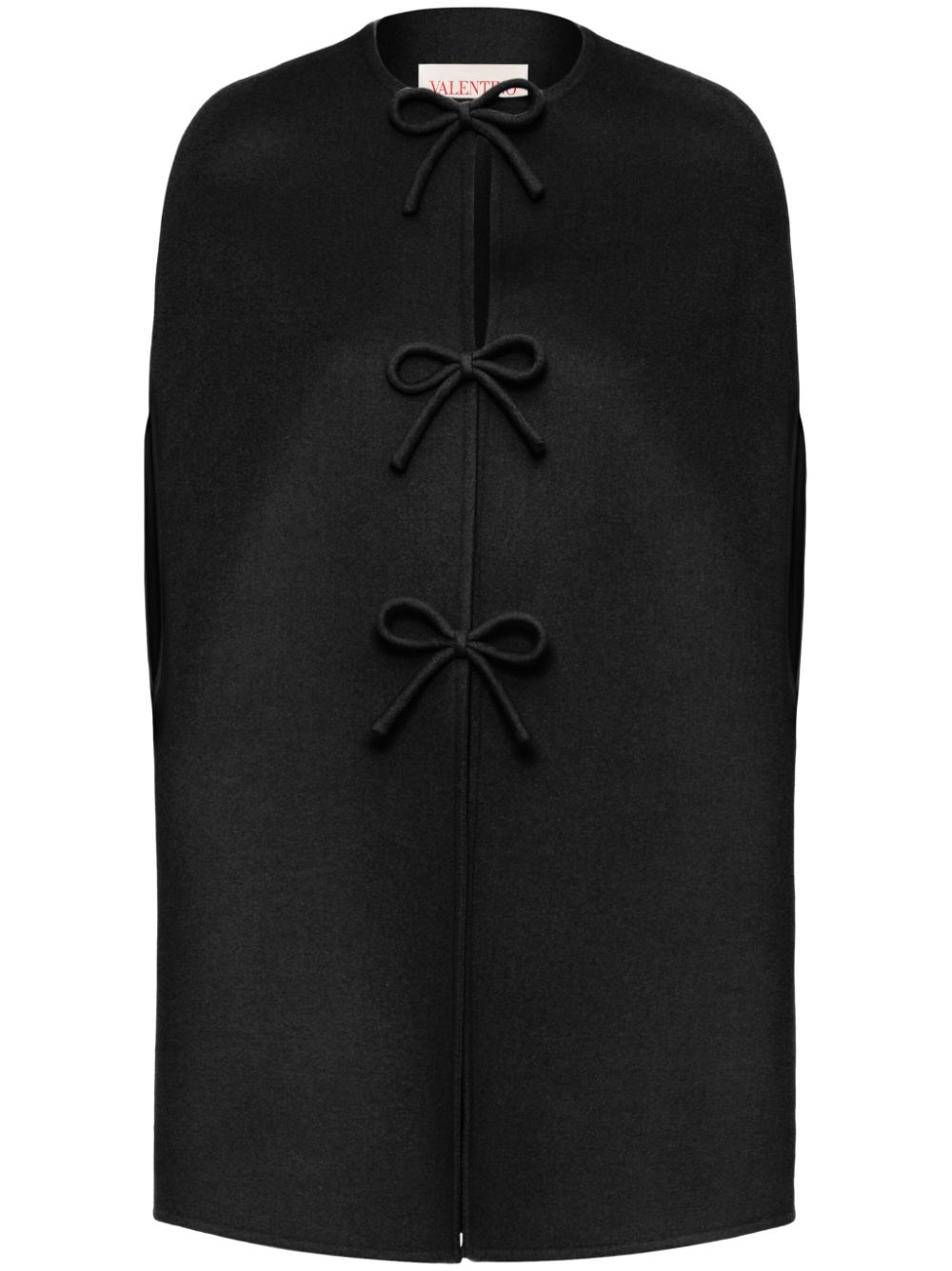 Bows virgin wool-cashmere blend - Pink