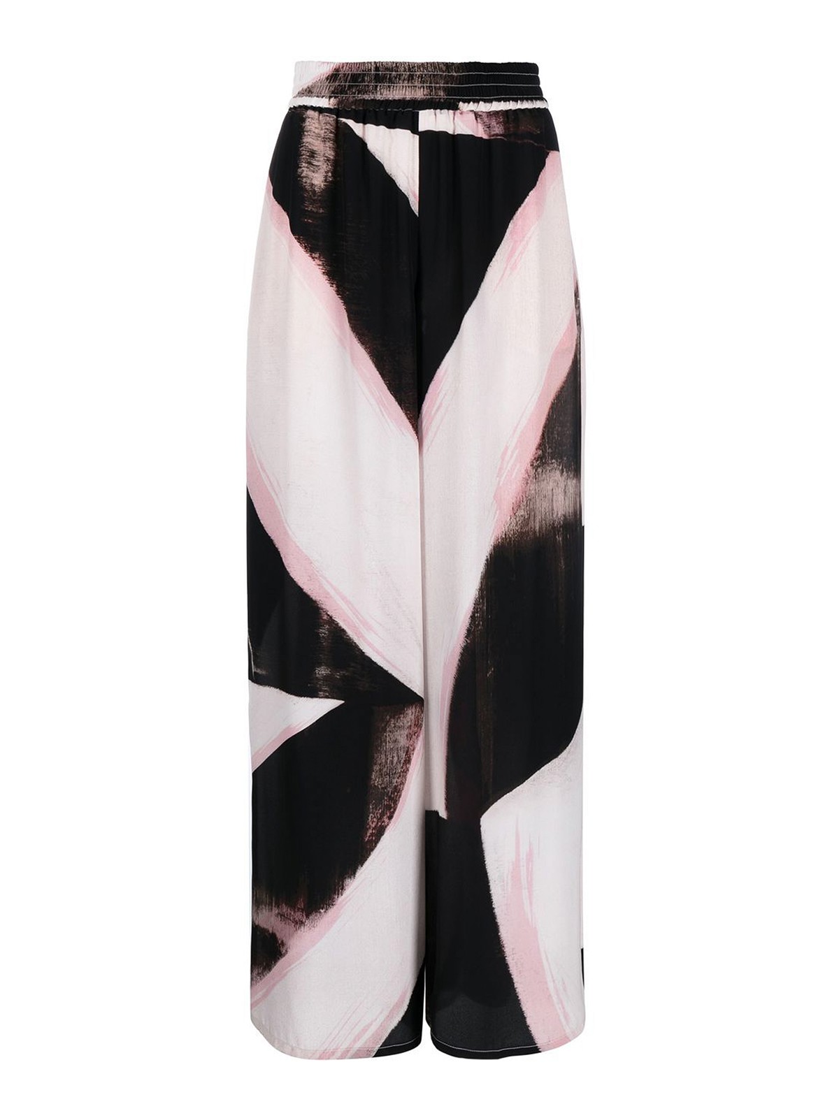 Wide leg high waist trousers