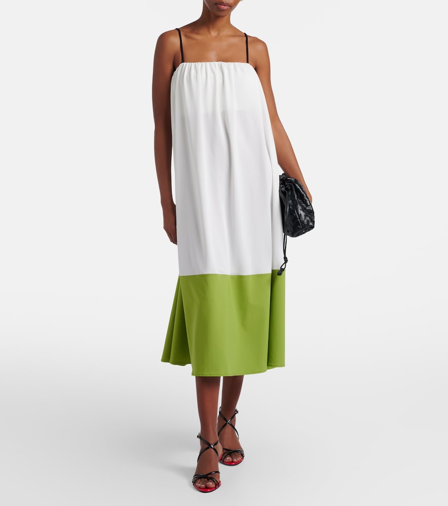 White Label Saria crêpe jersey midi dress