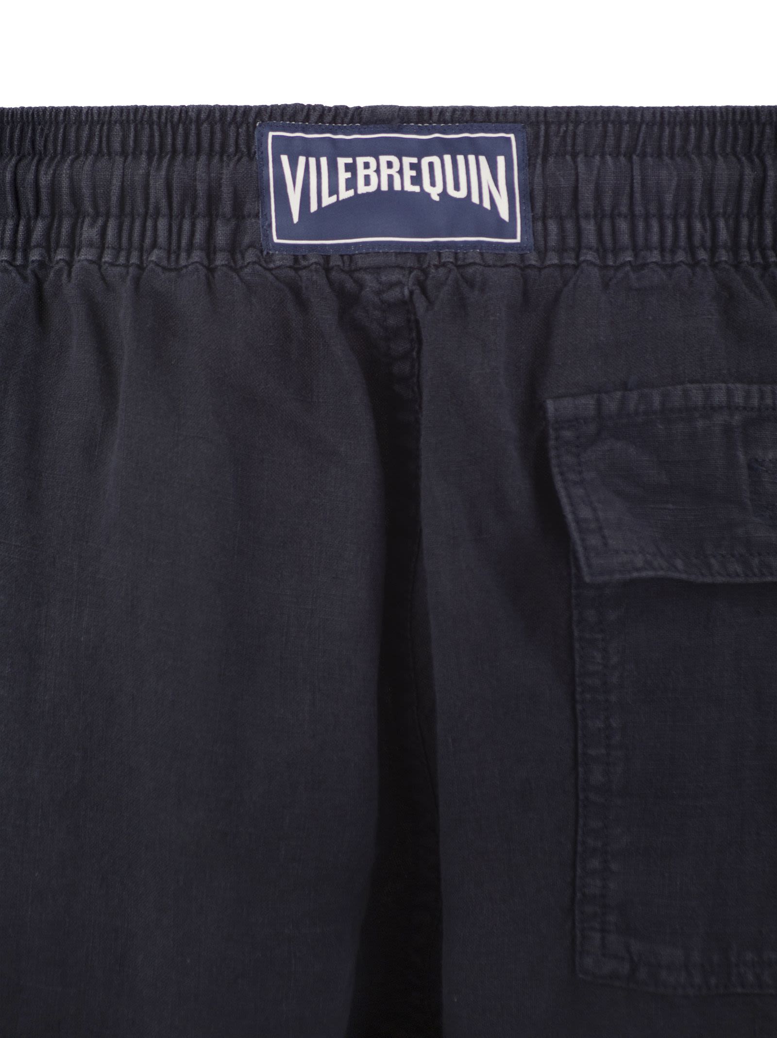 Vilebrequin Linen Cargo Bermuda Short