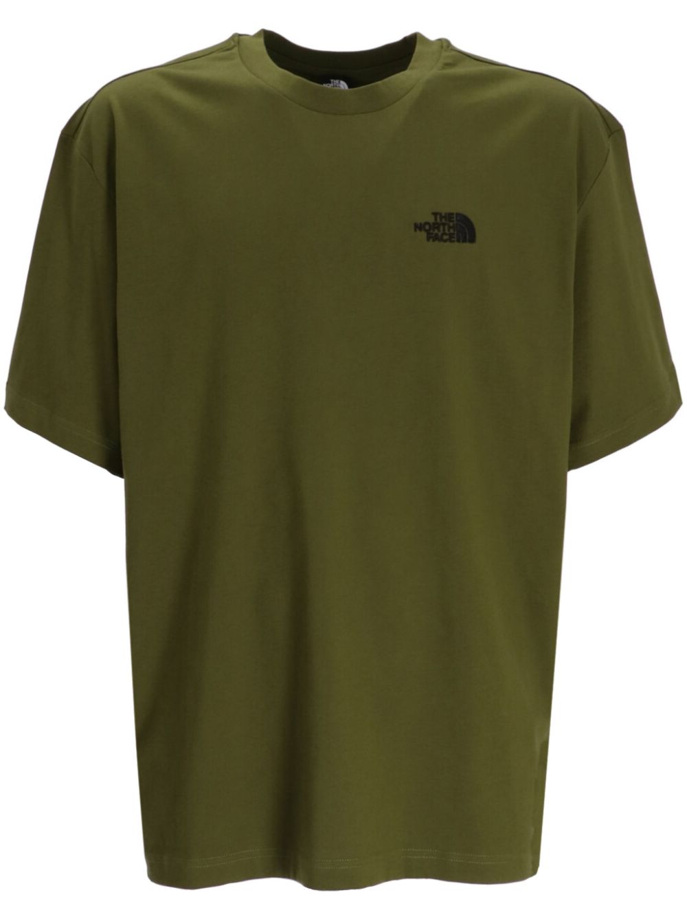 Logo-print cotton T-shirt - Green