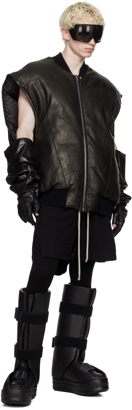 Rick Owens Black Splint Boots