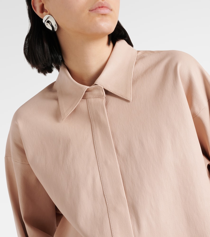 Simone leather top