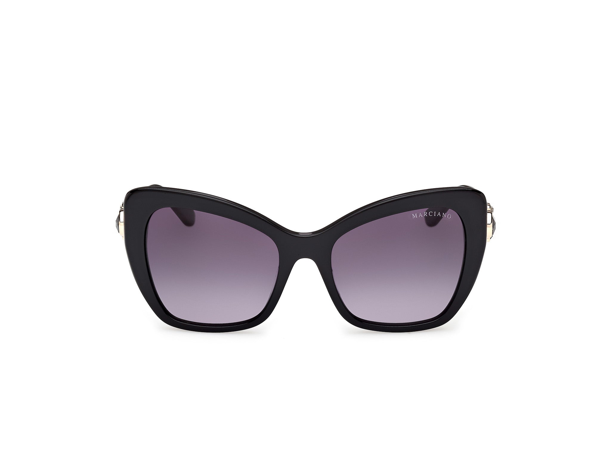 Guess by Marciano Mujer Guess by Marciano GM00032 01B Gafas de sol Acetato Negro Fumar Mariposa Norma