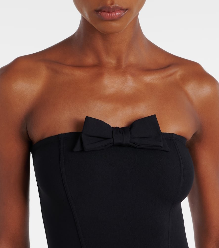 DressCode bow-detail bandeau swimsuit