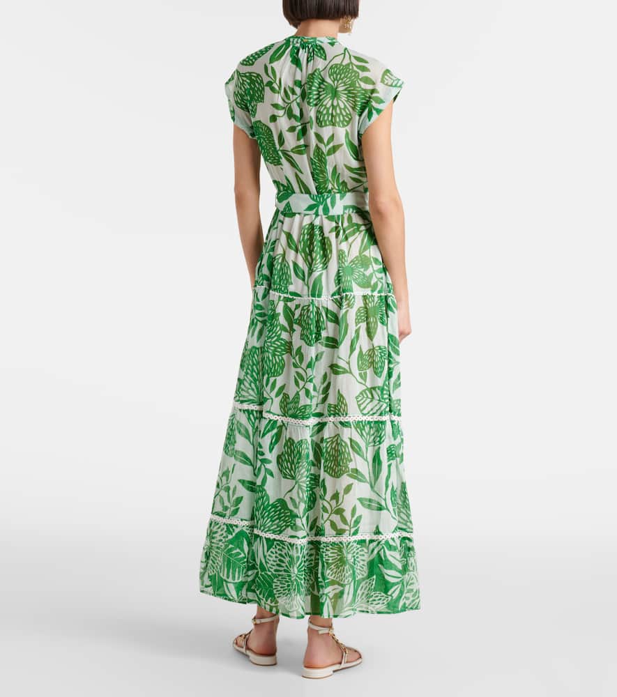 Kora printed cotton maxi dress