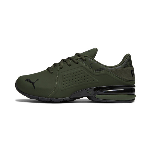 PUMA Viz Runner Repeat Wide Men's Running Shoes in Green
